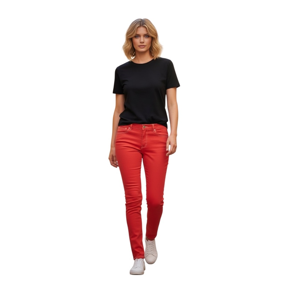 Lauren Jeans Co. Ralph Lauren Womens Jeans Sz. 8- 32” Waist Straight Leg Stretch